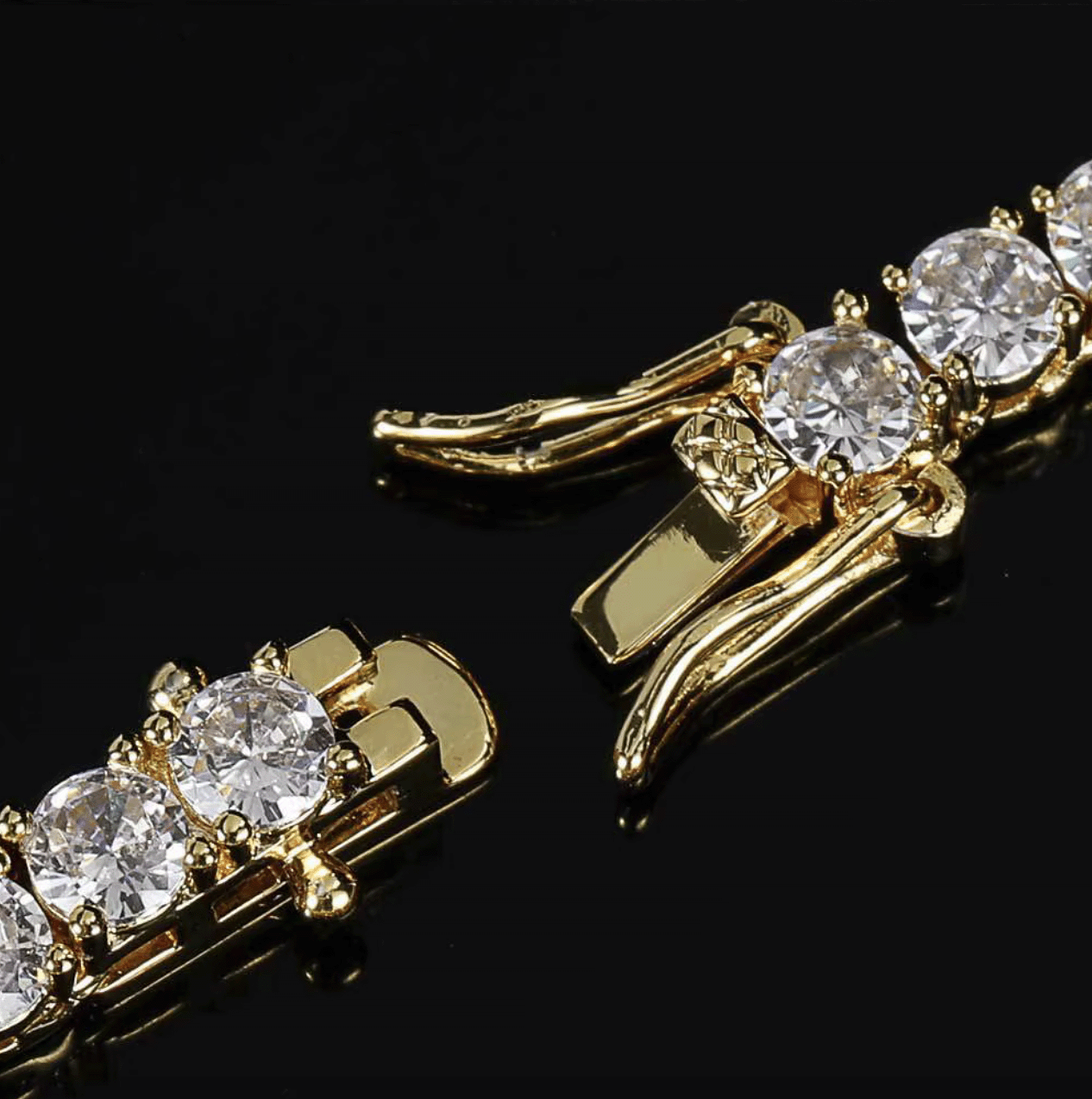 2MM-6.5MM Moissanite Diamond Tennis Bracelet